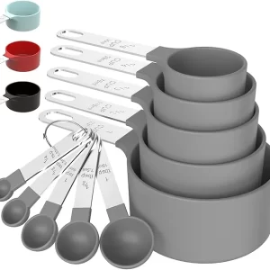 TILUCK Measuring Cups & Spoons Set